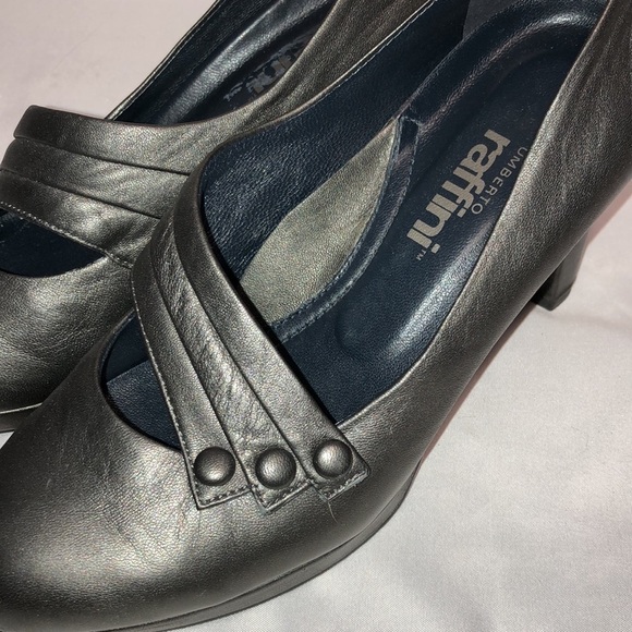 Umberto Raffini Metallic Leather Heels - Picture 4 of 8